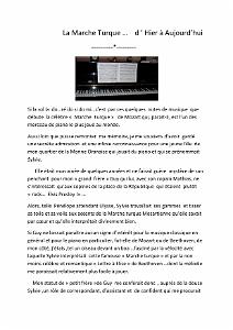LA MARCHE TURQUE
